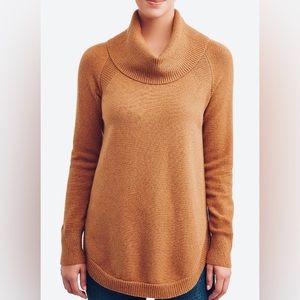 Time and Tru “Trailblazer Brown” Cowl Neckline Sweater.